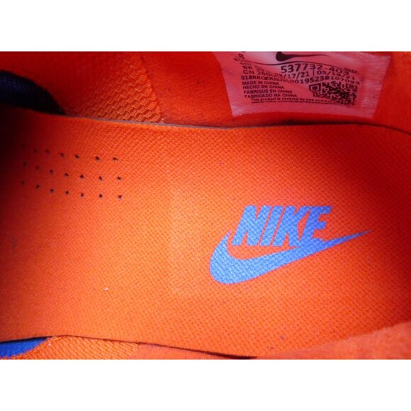 Nike Women's Free Run Running Shoe Light Photo Blue Orange 537732-403 Size 8 - Picture 7 of 8